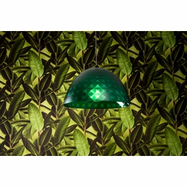 Lampenkap Koziol Stella Silk XL Transparent Emerald Green
