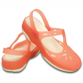 Sandaal Crocs Carlie Cut Out Clog Coral