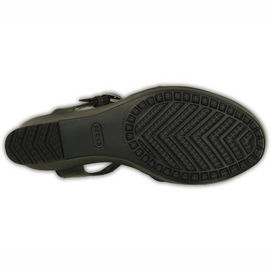Sandaal Crocs Leigh II Ankle Strap Wedge Black