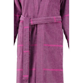 Badjas Cawö 2495 Kimono Women Donker Pink