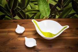 Saladeset Koziol Leaf 2.0 Cotton White-Cool Grey