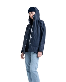 Jas Herschel Supply Co. Women's Rainwear Classic Peacoat/White Classic Logo
