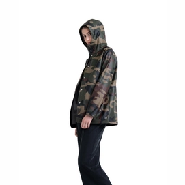 Jas Herschel Supply Co. Women's Rainwear Classic Woodland Camo/White Classic Logo