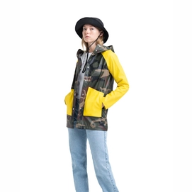 Jas Herschel Supply Co. Women's Rainwear Classic Woodland Camo Cyber Yellow