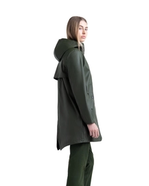 Jas Herschel Supply Co. Women's Rainwear Fishtail Parka Dark Olive