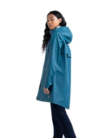 Jas Herschel Supply Co. Women's Rainwear Fishtail Parka Deep Teal