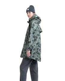 Jas Herschel Supply Co. Women's Rainwear Fishtail Parka Frog Camo