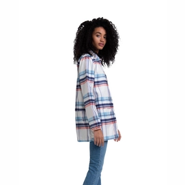 Jas Herschel Supply Co. Women's Voyage Long Coach Plaid Carnelian