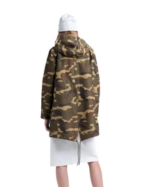 Jas Herschel Supply Co. Women's Classics Fishtail Parka Woodland Camo