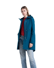 Jas Herschel Supply Co. Women's Classics Fishtail Parka Deep Teal