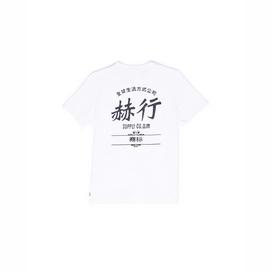 T-Shirt Herschel Supply Co. Women's Tee Chinese Classic Logo Bright White