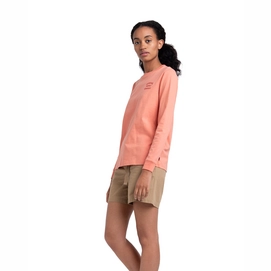 T-Shirt Herschel Supply Co. Women's Long Sleeve Tee Stack Logo  Carnelian Apricot