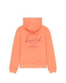 Vest Herschel Supply Co. Women's Full Zip Hoodie Classic Logo Carnelian Apricot
