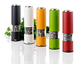 Peper- en zoutmolen AdHoc Elektrisch Tropica Rood 21,5 cm