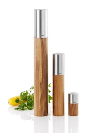 Peper- en zoutmolen AdHoc Acacia Goliath Bruin RVS 20 cm