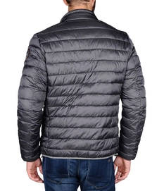 Winterjas Napapijri Aerons Stand Steel Grey Solid Men