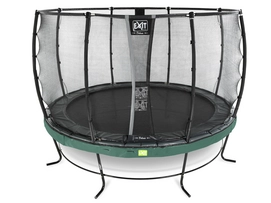 Trampoline EXIT Toys Elegant 427 Green Safetynet Deluxe