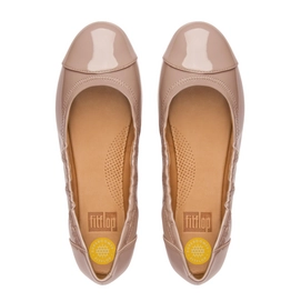 Ballerina FitFlop F-Pop™ Patent Nude