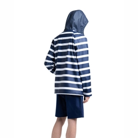Jas Herschel Supply Co. Men's Rainwear Classic Border Stripe Peacoat