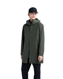 Jas Herschel Supply Co. Men's Rainwear Fishtail Parka Dark Olive