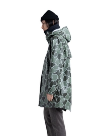 Jas Herschel Supply Co. Men's Rainwear Fishtail Parka Frog Camo