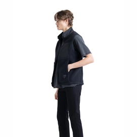 Bodywarmer Herschel Supply Co. Men's Guide Fleece Sherpa Vest Black
