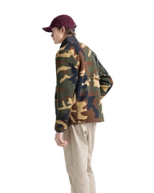 Vest Herschel Supply Co. Men's Guide Fleece Sherpa Full Zip Woodland Camo