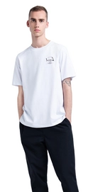 T-Shirt Herschel Supply Co. Men's Tee Arabic Classic Logo Bright White