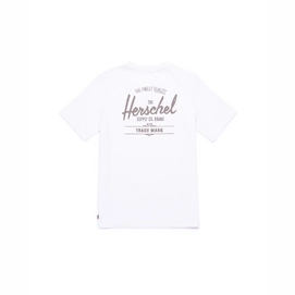 T-Shirt Herschel Supply Co. Men's Tee Sam Classic Logo Bright White