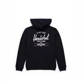 Vest Herschel Supply Co. Men's Full Zip Hoodie Classic Logo Black White