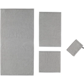 Handdoek Cawö Elements Platin (set van 3)