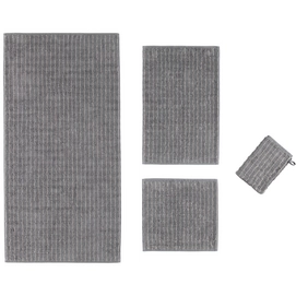 Washandje Cawö Accent Stripes Small Grijs (set van 6)