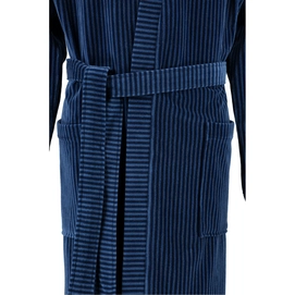Badjas Lago 805 Kimono Men Donkerblauw