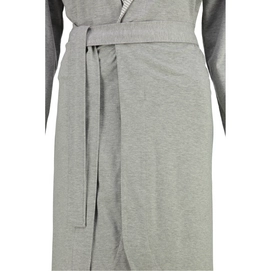 Badjas Lago 814 Uni Kort Capuchon Women Grijs