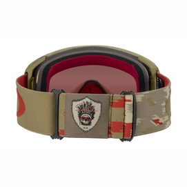 Skibril Oakley Line Miner Razor Camo Red Prizm Torch Iridium