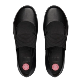 Ballerina FitFlop F-Sporty™ Mary Jane Leather All Black