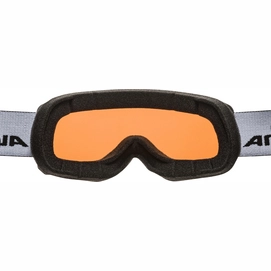 Skibril Alpina Scarabeo S Black QH Orange