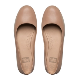 Ballerina FitFlop F-Sporty™ Ballerina Leather Stone