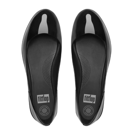 Ballerina FitFlop Superballerina™ Patent All Black