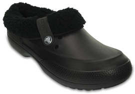 Klomp Crocs Classic Blitzen II Fuzz Lined Black/Black