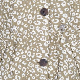 Regenjas Happy Rainy Days Coat Sophie Cheetah Ginger Off White