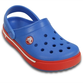 Sandaal Crocs Crocband 2.5 Clog Kids Varsity Blue/Red