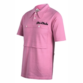 Fietsshirt Santini Eroica Short Sleeve Jersey Roze