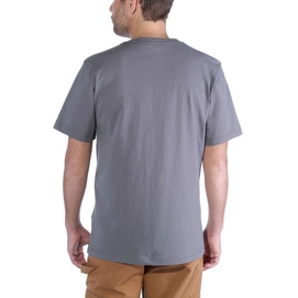 T-Shirt Carhartt Men Core Logo T-Shirt S/S Charcoal