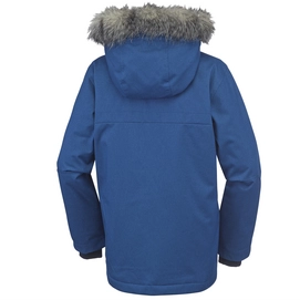 Winterjas Columbia Barlow Pass 600 TurboDown Jacket Kids Marine Blue Melange