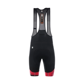 Fietsbroek Santini Men Sleek 99 Bibshorts Git Evo Pad Red