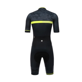 Speedsuit Santini Men River Road Skinsuit C3 Pad Yellow
