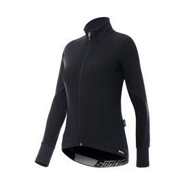 Fietsjack Santini Women Beta Winter Jacket Black