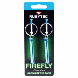 Sleutelhanger Rubytec Firefly Glowstick Blister Blue (2-delig)
