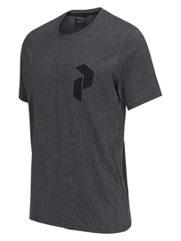 T-shirt Peak Performance Men Track Tee Dark Grey Mel